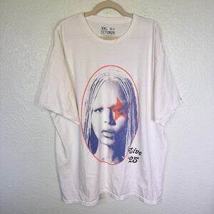 Beyonce Cowboy Carter Tour Shirt XXL Yaya White Tee CCT 2025 Concert Merch 2XL